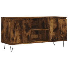 vidaXL füstös tölgyszínű szerelt fa TV-szekrény 104x35x50 cm (827017) bútor