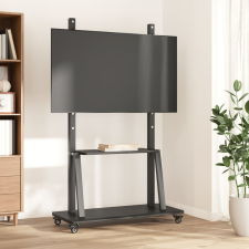 vidaXL görgős TV-állvány 32"-90" képernyőhöz max VESA 800x600 mm 100kg tv állvány és fali konzol