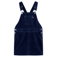 vidaXL Gyerek overall ruha Corduroy Navy 128