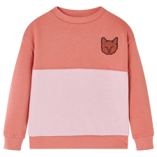 vidaXL Gyerek pulóver Colour Block Pink 128 gyerek pulóver, kardigán