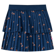 vidaXL Gyerek szoknya Navy Blue 92