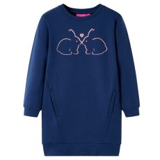vidaXL Gyermek melegítő ruha Navy 104