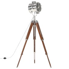 vidaXL háromlábú tömör mangófa állólámpa 165 cm (286113) világítás