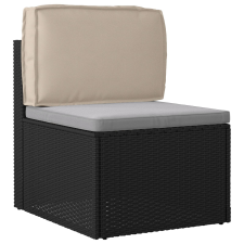 vidaXL Hátpárna Kárpitozott Taupe 60x40x12 cm Oxford Szövet kerti bútor