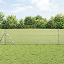 vidaXL Hegesztett drótfence 0.6x25 m Galvanizált acél építőanyag