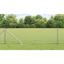 vidaXL hegesztett kerítés 7 tüske poszttal 0.6x10 m Galvanizált acél építőanyag