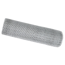 vidaXL Hexagon Kerítés 0,4x10 m Galvanizált Acél (42005626) építőanyag
