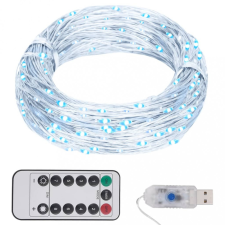 vidaXL Hideg fehér fényű LED-szalag 300 LED-el 30 m karácsonyfa izzósor