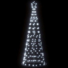 vidaXL hideg fehér karácsonyfa fénykúp 200 LED-del 182 cm műfenyő