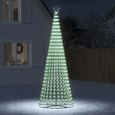 vidaXL hideg fehér karácsonyfa fénykúp 300 LED-del 300 cm műfenyő