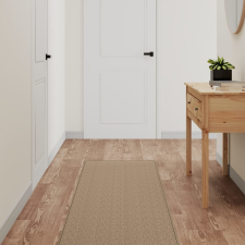 vidaXL homokszínű szizálhatású futószőnyeg 50x300 cm lakástextília