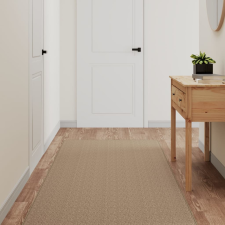 vidaXL Homokszínű szizálhatású futószőnyeg 80 x 300 cm lakástextília