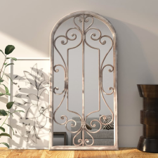 vidaXL homokszínű vas tükör beltéri használatra 100 x 45 cm bútor