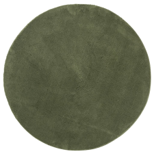 vidaXL HUARTE erdőzöld rövid szálú puha és mosható szőnyeg Ø 120 cm (375105) lakástextília