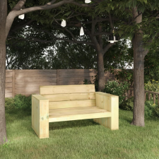 vidaXL impregnált fenyőfa kerti pad 139 cm kerti bútor