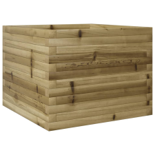 vidaXL impregnált fenyőfa kerti virágláda 60 x 60 x 45,5 cm kerti tárolás