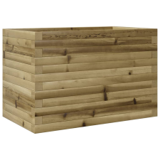 vidaXL impregnált fenyőfa kerti virágláda 70 x 70 x 45,5 cm kerti tárolás