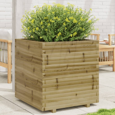 vidaXL impregnált fenyőfa kerti virágláda 70 x 70 x 72,5 cm kerti tárolás