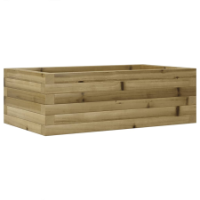 vidaXL impregnált fenyőfa kerti virágláda 70x40x23 cm kerti tárolás