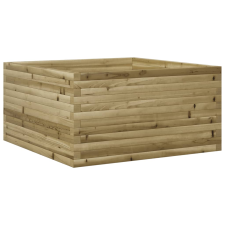 vidaXL impregnált fenyőfa kerti virágláda 90x90x46 cm kerti tárolás