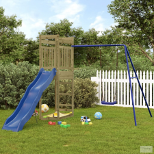 vidaXL Impregnált fenyőfa kültéri játszószett játszótér