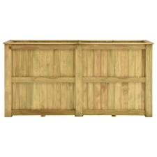 vidaXL impregnált fenyőfa magaságyás 196 x 50 x 100 cm (49099) kerti tárolás