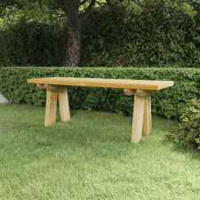 vidaXL impregnált tömör fenyőfa kerti pad 110 cm kerti bútor