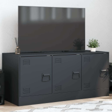 vidaXL Ipari Fém TV Szekrény - Antracitszürke - 99x39x44 cm bútor