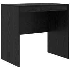 vidaXL Íróasztal Fekete Tölgy 80x50x76 cm Mérnöki fa (869427) íróasztal