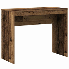 vidaXL Íróasztal régi fa 90x40x72 cm mérnöki fa íróasztal
