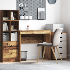 vidaXL Íróasztal Régi fa Mérnöki fa 90 x 40 x 76 cm Tartós íróasztal