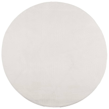 vidaXL IZA krémszínű rövid szálú skandináv stílusú szőnyeg Ø 80 cm (375445) lakástextília
