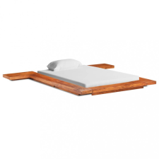 vidaXL Japán stílusú tömör akácfa futon ágykeret 100 x 200 cm ágy és ágykellék
