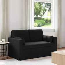 vidaXL Kanapé Fekete 139 x 78 x 80 cm szövet bútor