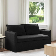 vidaXL Kanapé Fekete 156 x 82 x 85 cm szövet bútor