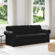 vidaXL Kanapé Fekete 215 x 82 x 80 cm szövet bútor