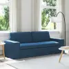 vidaXL Kanapé Kék 222 x 80 x 82 cm szövet