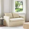 vidaXL Kanapé Krém 136 x 82 x 85 cm szövet