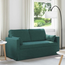 vidaXL Kanapé Sötétzöld 158 x 78 x 80 cm szövet bútor