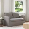 vidaXL Kanapé Tópszínű 136 x 82 x 85 cm szövet