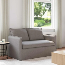 vidaXL Kanapé Tópszínű 136 x 82 x 85 cm szövet bútor