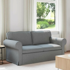vidaXL Kanapé Világosszürke 175 x 82 x 80 cm szövet bútor