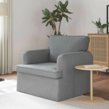 vidaXL Kanapé Világosszürke 84 x 80 x 85 cm szövet bútor