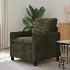 vidaXL Kanapé Zöld 76 x 81 x 87,5 cm Poliészter bútor