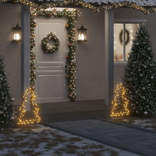 vidaXL karácsonyi fa fénydekoráció 80 LED 60 cm kültéri világítás