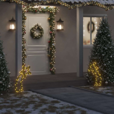vidaXL karácsonyi hullócsillag fénydekoráció cövekkel 80 LED 62 cm kültéri világítás