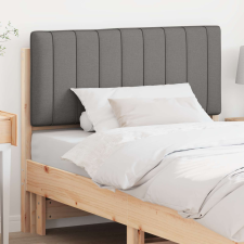 vidaXL Kárpitozott fejtámla fejtámlával Barna és Világosszürke 100 cm ágy és ágykellék