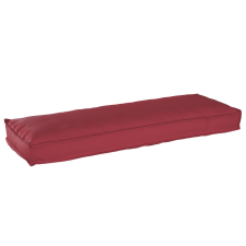 vidaXL Kárpitozott pad párnák 2 db Bordó 120x40x8 cm Oxford szövet kerti bútor