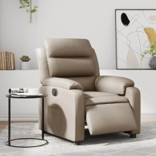 vidaXL kávészínű műbőr elektromos dönthető fotel bútor