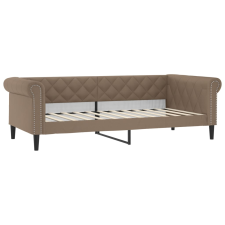 vidaXL kávészínű műbőr kanapéágy 80 x 200 cm (354225) ágy és ágykellék